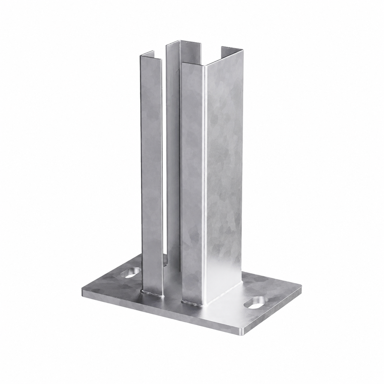 Fußplatten zum Aufdübeln