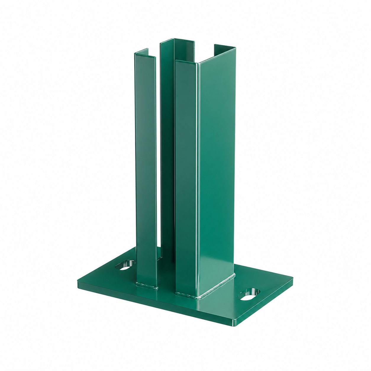 Fußplatten zum Aufdübeln