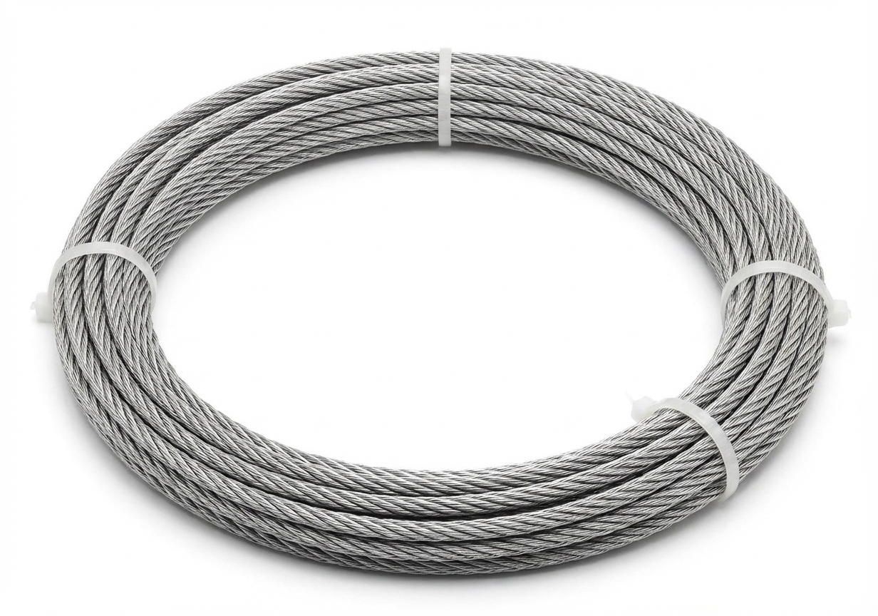 Stahldrahtseil ca. 6mm verzinkt